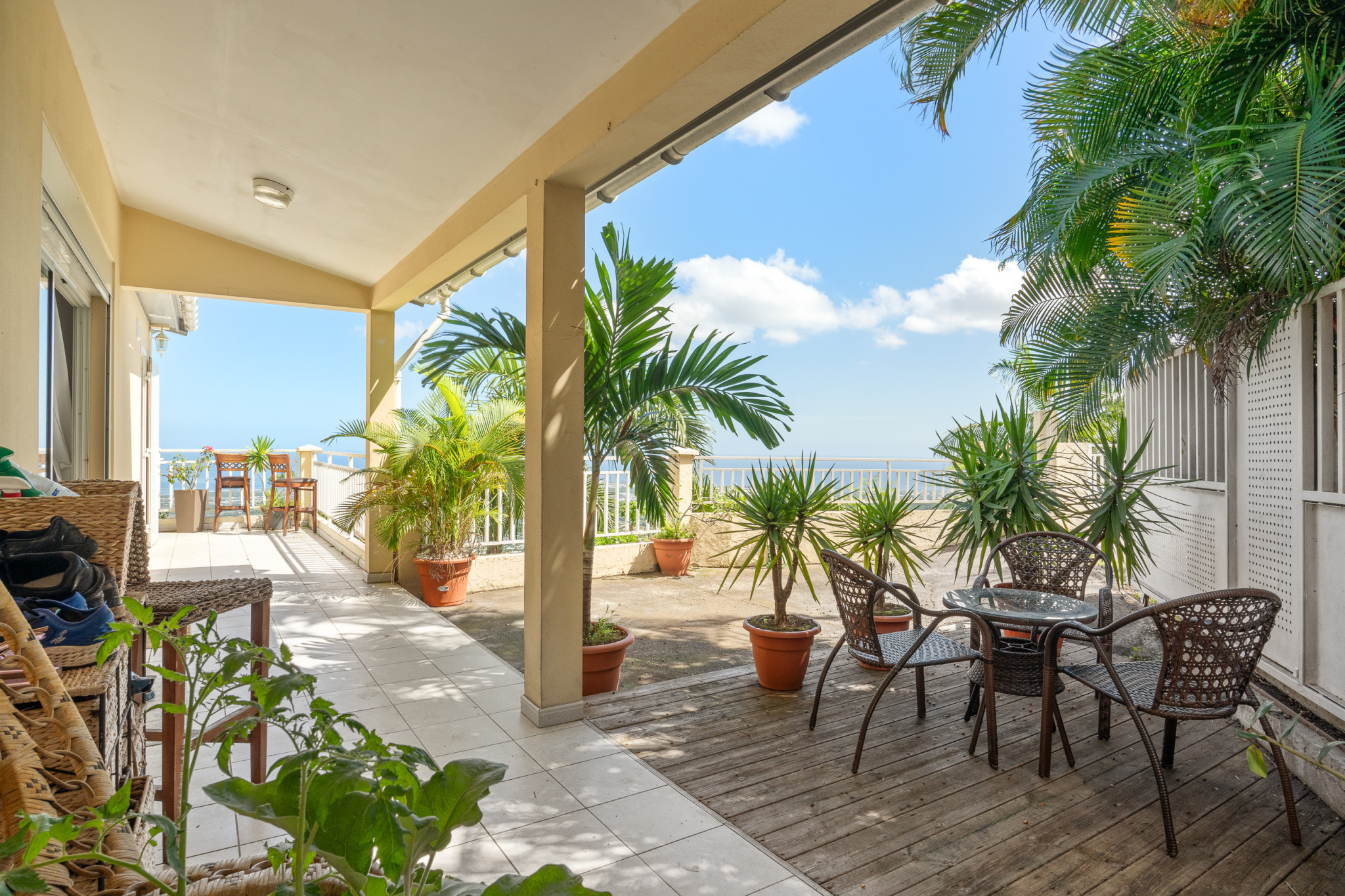 VUE MER AVEC CETTE MAISON T4 A SAINT PAUL (BOIS DE NEFLES SAINT PAUL)