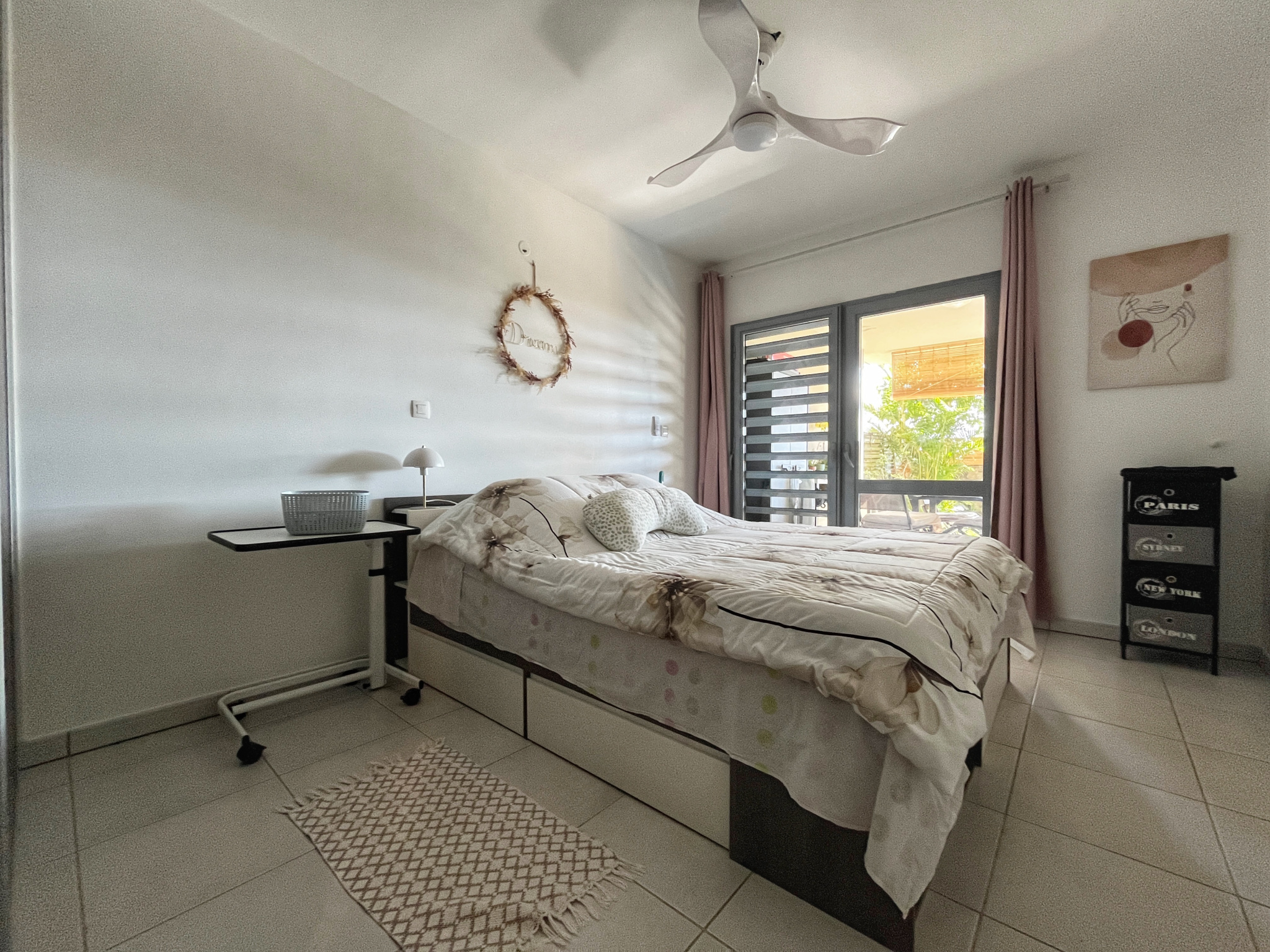 SAINTE MARIE (BEAU SÉJOUR) - APPARTEMENT T3 AVEC JARDIN VUE MER ET MONTAGNE