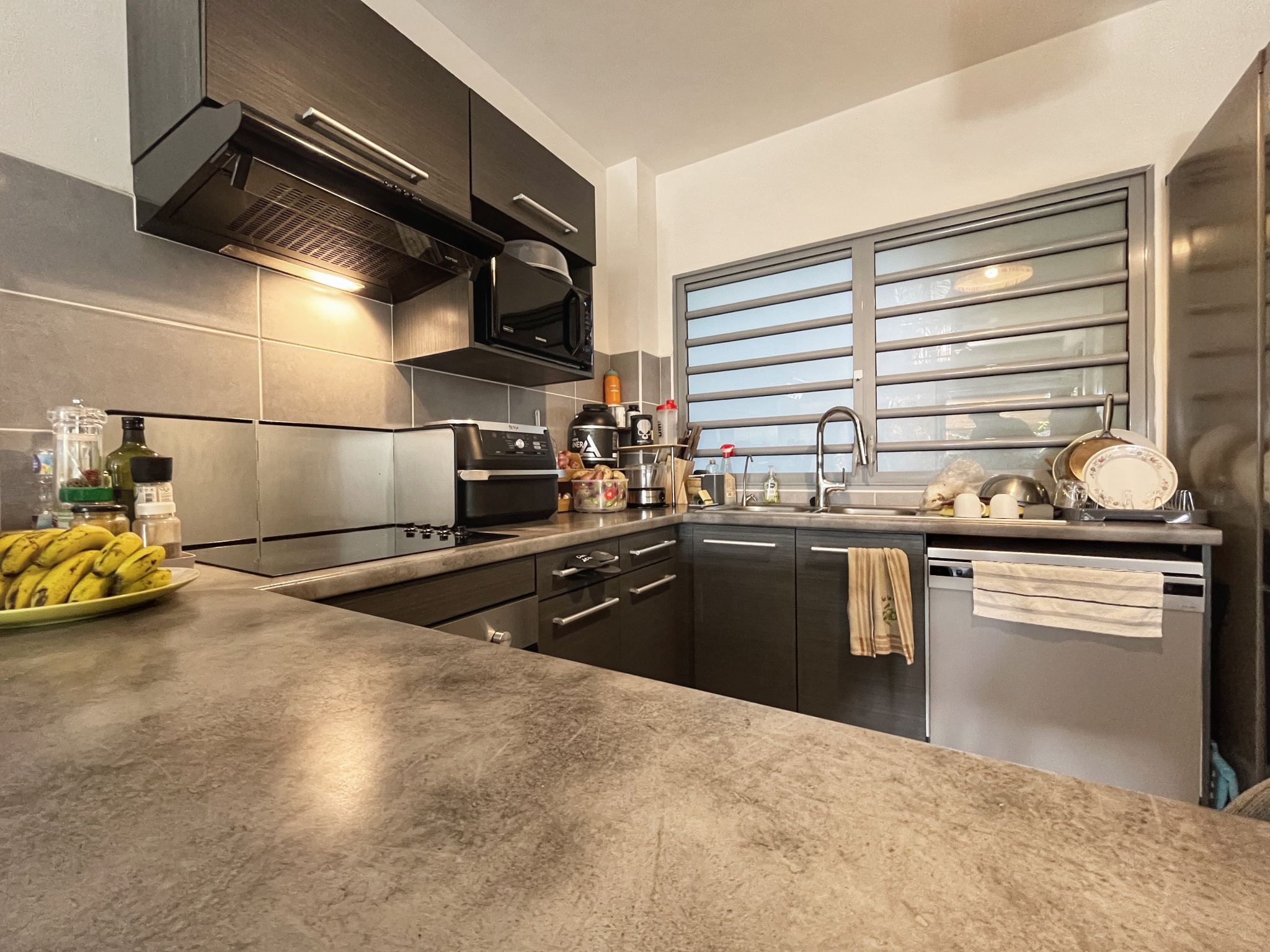 SAINTE MARIE (BEAU SÉJOUR) - APPARTEMENT T3 AVEC JARDIN VUE MER ET MONTAGNE