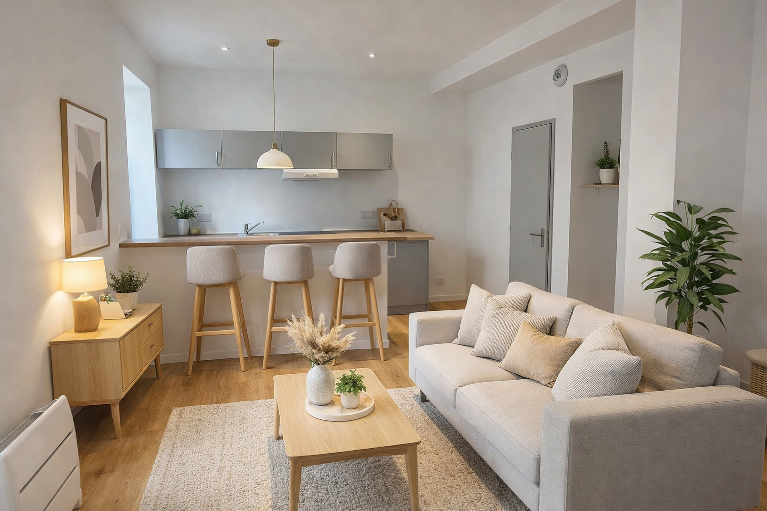 BORDEAUX - T2 EN RDC LIBRE