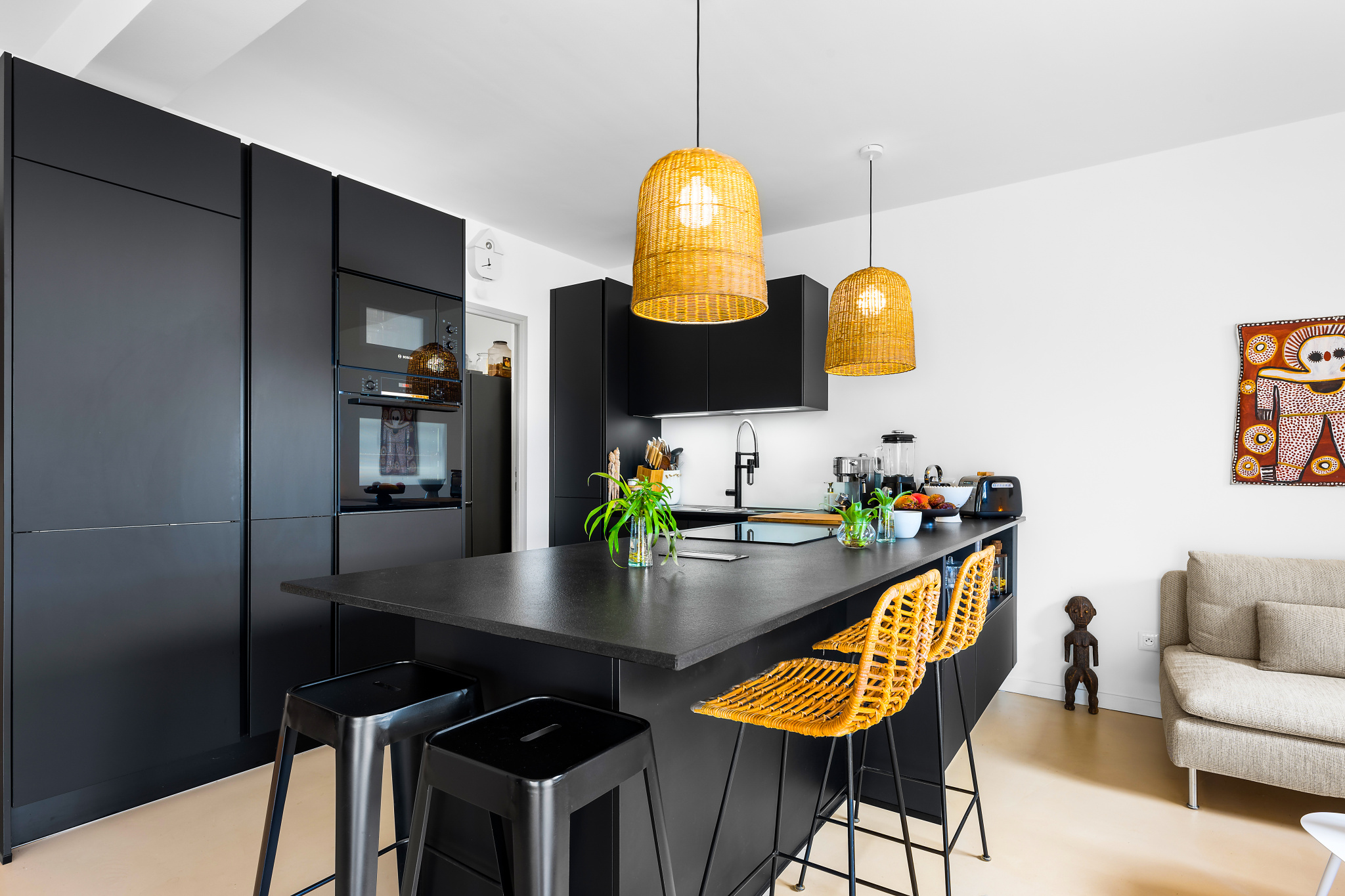 ST GILLES LES HAUTS (LOTISSEMENT DU GOLF) - VILLA 145 m2 AVEC PISCINE ET VUE MER