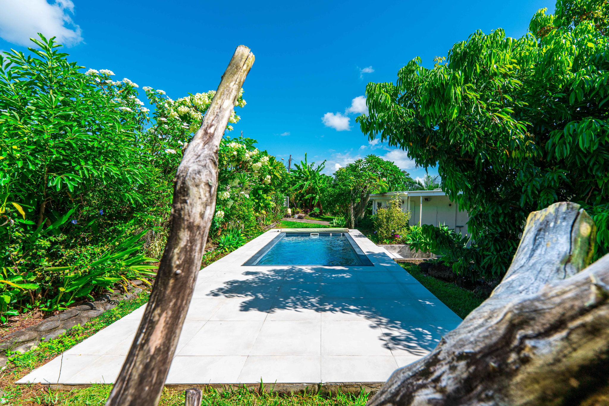 SAINT BENOIT - VILLA PLAIN-PIED AVEC PISCINE SANS VIS-A-VIS